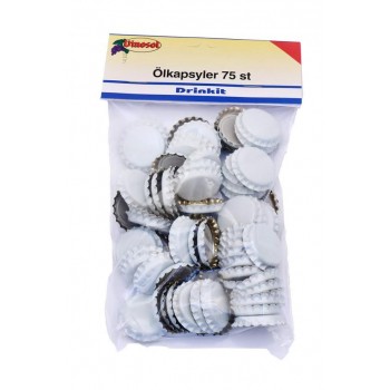 Kapsyler vit 75-pack