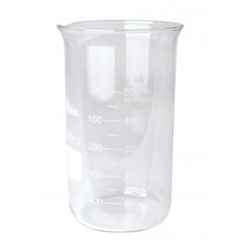 Graderad glasbägare 600ml