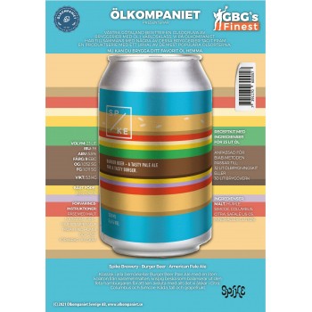 Receptkit - Spike Burger beer - 23l