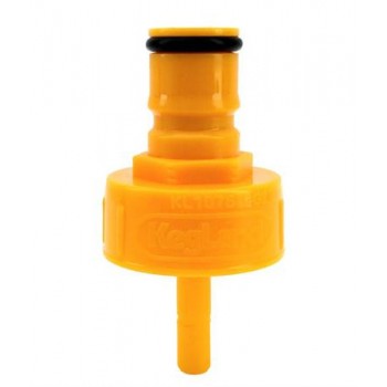 PET-adapter gul (plast)