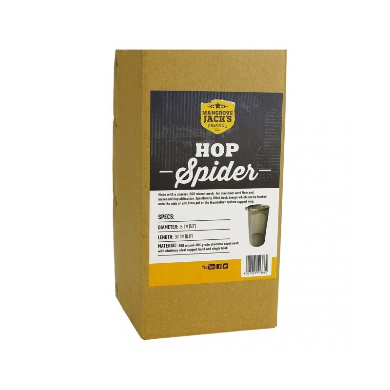 Mangrove Jacks Stainless Steel Hop Spider | Brew Mart