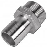 Koppling 1/2" MPT till nippel 12 mm