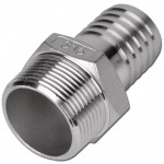 Koppling 1/2" MPT till nippel 12 mm