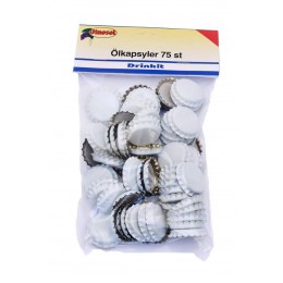 Kapsyler vit 75-pack