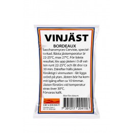 Vinjäst Bordeaux