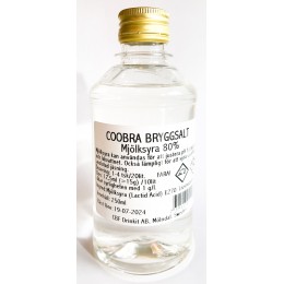 Mjölksyra 80% Coobra 250ml