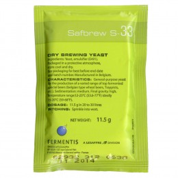 Fermentis Safbrew S-33, 11g, Fermentis