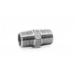 6-kantnippel 1/2" NPT till 1/2" NPT